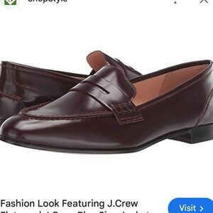 J. Crew Brown Loafers Size 8